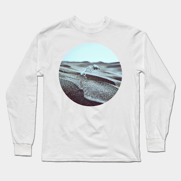 Distance Is Darkness Long Sleeve T-Shirt by Richard George Davis